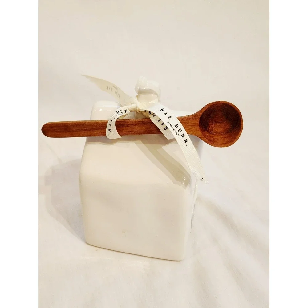 Rae Dunn Ceramic Salt Crock Cellar Salt Saut Pig
